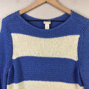 Striped Knit Sweater-3