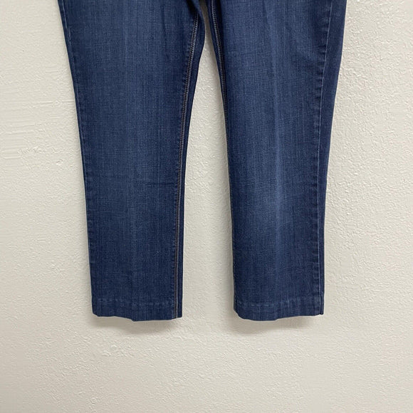 Straight Leg Crop Jeans