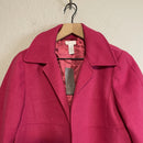 Fleece Open Front Jacket-3