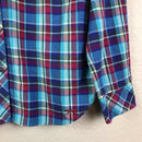 Plaid Long Sleeve Button Up-4