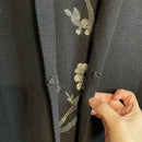 Floral Embroidered Knit Cardigan-5