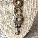 Circle Beaded Link Bracelet-4