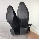 Suede Fringe Bootie-4