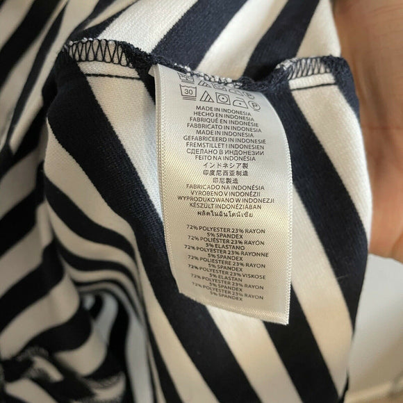 Striped A-Line Dress
