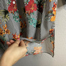 Tropical Floral Button Down Tunic-6