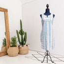 Striped Linen Dress-1