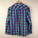 Plaid Long Sleeve Button Up-7