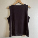 Velvet Tank Top Blouse-6