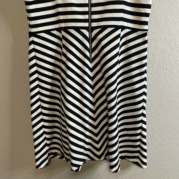 Striped A-Line Dress