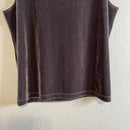 Velvet Tank Top Blouse-8
