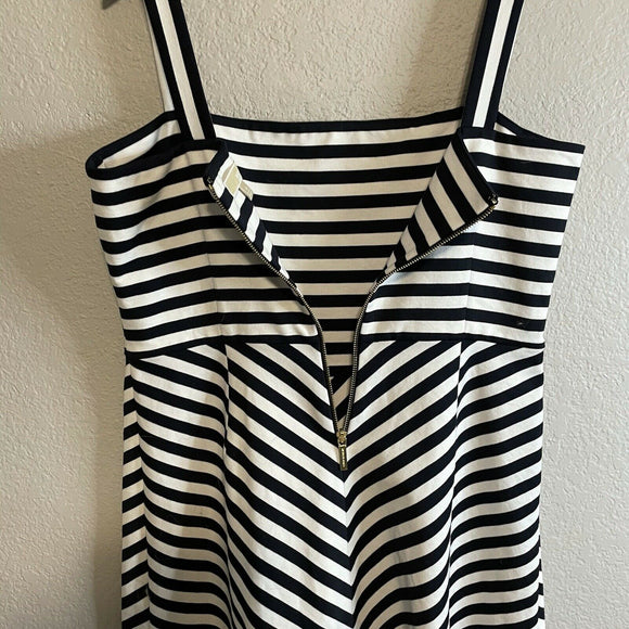 Striped A-Line Dress