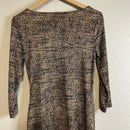 Ruched Side Faux Wrap Dress-9