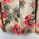 Floral Leopard Button Up Blouse-4