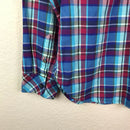 Plaid Long Sleeve Button Up-10