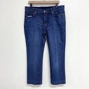 Straight Leg Crop Jeans-1
